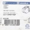 TELEMECANIQUE TeSys D Contactor 380.400V 50/60HZ