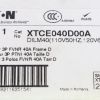 CUTLER HAMMER CONTACTOR 110/120VAC COIL 40A 3P