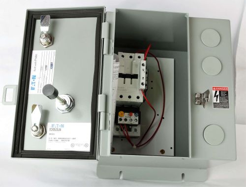 CUTLER HAMMER MOTOR STARTER - ENCLOSED