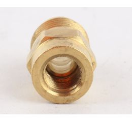 3/8 FLARE X 1/8 FNPT BRASS