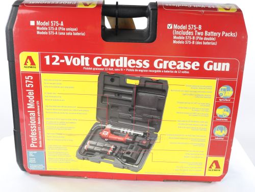 ALEMITE CORDLESS 12V GREASE GUN W/ CHARGER AND 2 BATTERIES