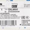 CUTLER HAMMER CONTACTOR 220/240VAC  50A 3P TYPE DILM50 SERIES XT