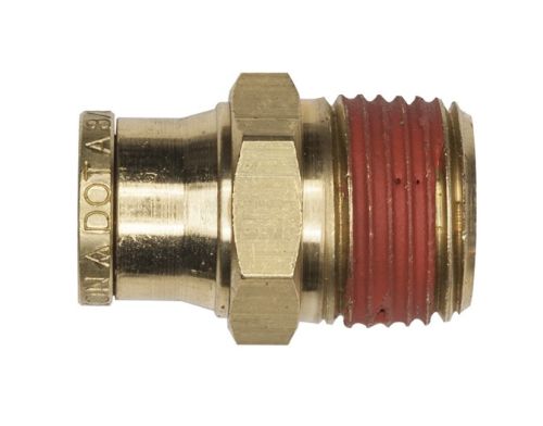 ALKON FITTING CONNECTOR 1/8\"MNPT X 1/4\" TUBE PUSH
