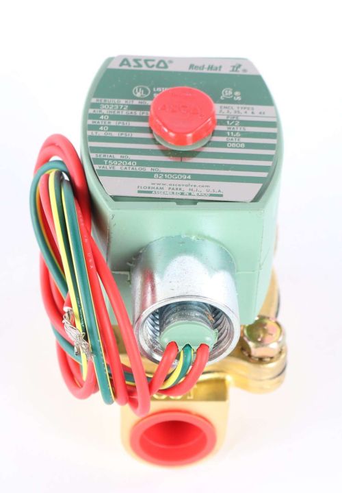 EMERSON - ASCO / JOUCOMATIC / REDHAT SOLENOID VALVE 12VDC