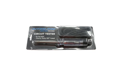 AUTOMANN CIRCUIT TESTER  HEAVY DUTY 60IN LEAD  6/12/24V