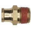 ALKON FITTING CONNECTOR 1/8\"MNPT X 1/4\" TUBE PUSH