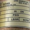 APOLLO RELIEF VALVE_65PSI_050P_AN