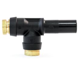 FITTING STANDPIPE RUN TEE 1/4T 1/4PT DOT PUSH COMP