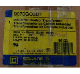 CONTROL TRANSFORMER KIT