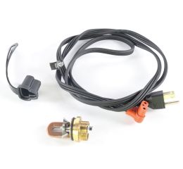 ENGINE BLOCK HEATER W/ PLUG COVER