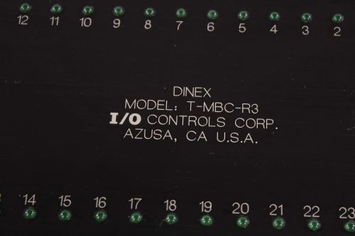 IWS I/O CONTROLS CORP/DINEX CONTROL MODULE