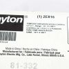DAYTON THERMOSTAT - LINE VOLTAGE 10 TO 100 DEG F SPDT
