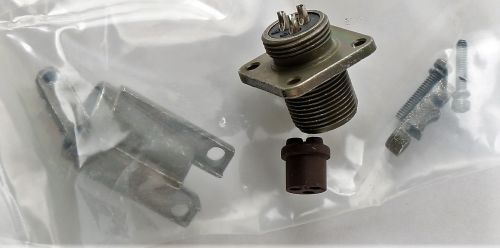 AMPHENOL CONNECTOR BACKSHELL W/CABLE CLAMP