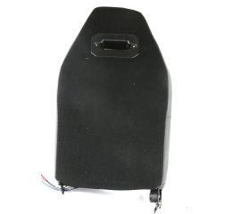SEAT BACK - BLACK/GREY MACK