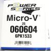 NAPA MICRO-V SERPENTINE BELT  GATES K060604  6PK1533