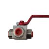 DMIC DELAWARE MFG INDUSTRIES CORP BALL VALVE: 3-WAY 3/8NPT 3000PSI