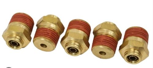 ALKON FITTING CONNECTOR 3/8\" TUBE PUSH X 1/2\" MNPT