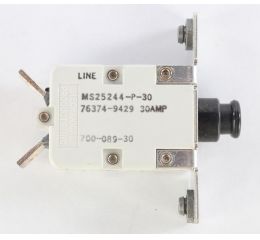 30A CIRCUIT BREAKER MILITARY STANARD #MS25244-P-30