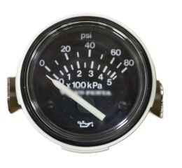 OIL PRESSURE GAUGE 0-80PSI
