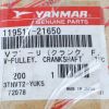 YANMAR V-PULLEY CRANKSHAFT