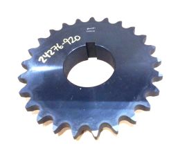 CHAIN SPROCKET: SPLIT TAPER BUSHING BORE 1-1/4\"P 25T