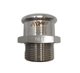 NIPPLE 316L D42X1 1/4 NPT M