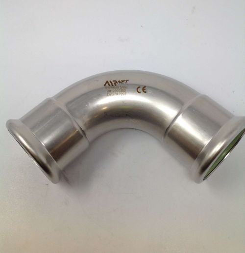 AIRnet ELBOW 90 DEG 316L D76