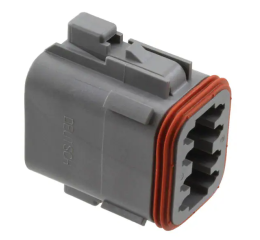 CONNECTOR PLUG HOUSING 8 POS