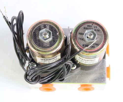 SKINNER SOLENOID VALVE: 4-WAY 12VDC
