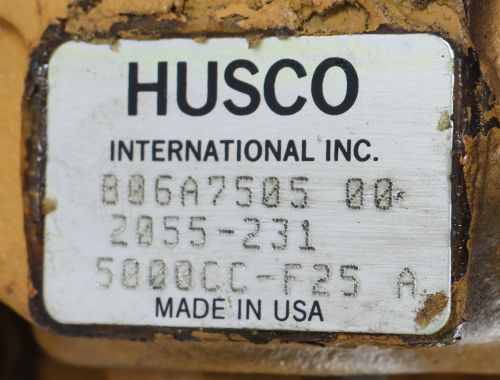 HUSCO HYDRAULIC CONTROL VALVE ASSEMBLY