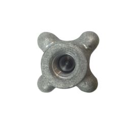 KNOB 1/2-13 ALUMINUM 4 POST