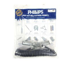 15ft PERMACOIL WIRE HARNESS - METAL PLUGS