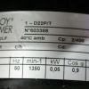LEROY SOMER ELECTRIC MOTOR .05kW 220V 50Hz