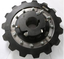 SPROCKET & HUB ASSEMBLY 15T 5.18P