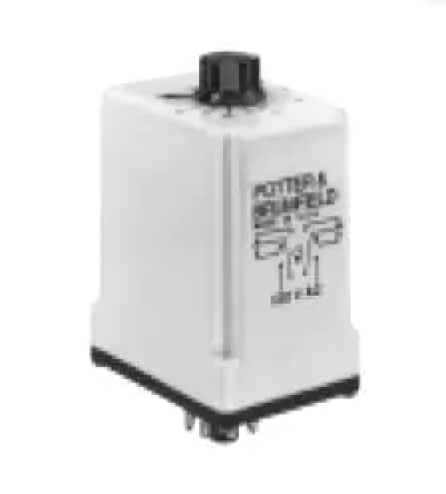 TYCO/POTTER & BRUMFIELD TIME DELAY &TIMING RELAY DPDT 24VAC 10A 1-10 SEC.