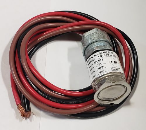 BRISKHEAT THERMOSTAT - SURFACE TEMPERATURE SWITCH 105DEG F