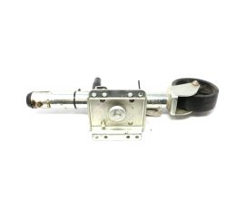 SCREW JACK : W/ CASTER WHEEL