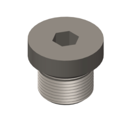 THREADED PLUG FOR N.C. 8.3L C ENGINE