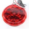 DIALIGHT RED LED LIGHT - 4\" ROUND STOP/TURN/TAIL 12V