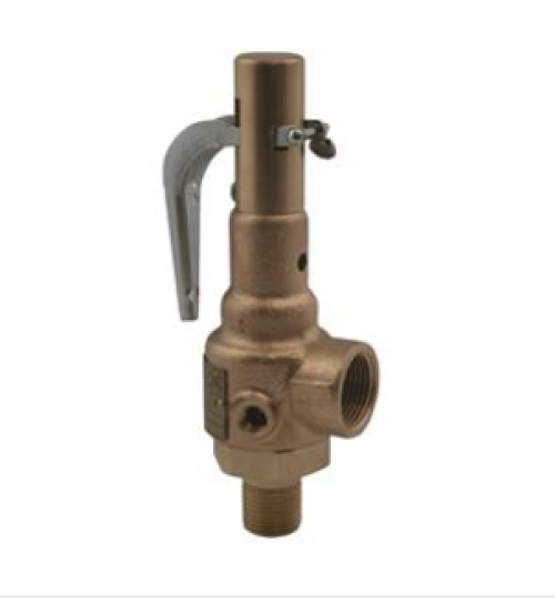 APOLLO 1-1/4 X1-1/2 INCH SAFETY RELIEF VALVE W/CERTS
