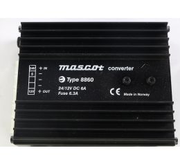 DC VOLTAGE CONVERTER 24V TO 12V 6A