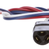 TRUCK-LITE SIGNAL-STAT  TURN SIGNAL PLUG  STRIPPED END  14IN.