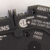 SIEMENS AUXILLARY CONTACT BLOCK 10A 1N.O. 1N.C.