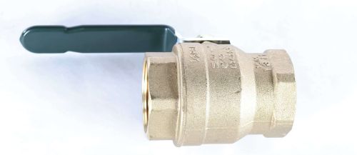 STAUFF BALL VALVE 1-1/2in NPT BRASS 600WOG