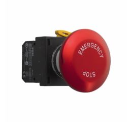 E-STOP  PUSH-PULL BUTTON  RED