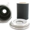 GAST INLINE FILTER ASSEMBLY (VACUUM) R4P/R5 SERIES
