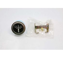 OIL PRESSURE GAUGE  12V  52MM DIAMETER  BEZEL
