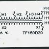 SCHNEIDER ELECTRIC TRANSFORMER 150VA 208/230/460V PRIM 115V SEC FUSED