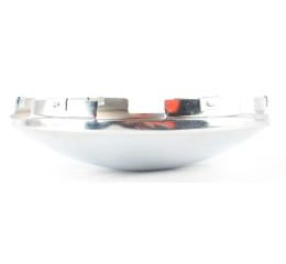 HUBCAP W/6 NOTCHES  CHROM