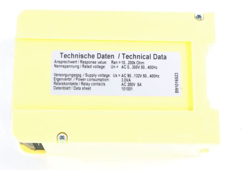 BENDER GROUND FAULT MONITOR 90-132V